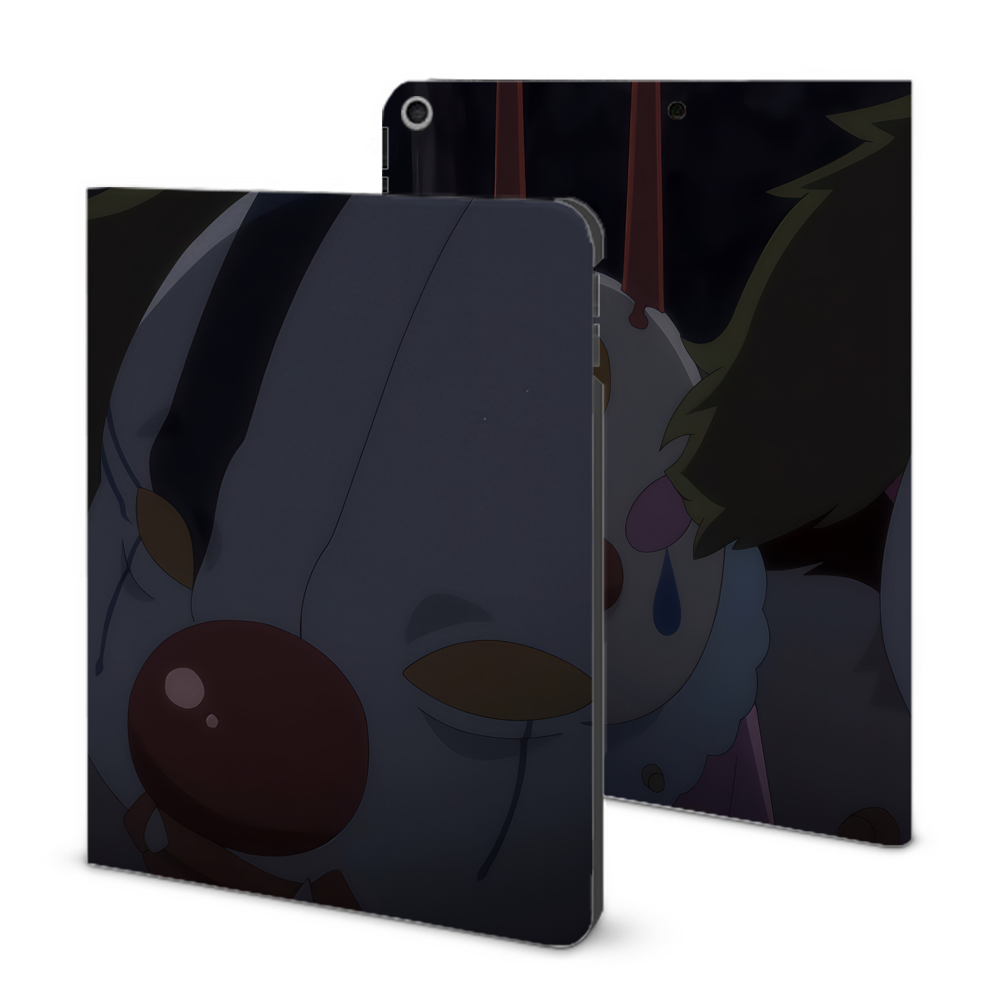（画像用） 転スラ Regarding Reincarnated to Slime IPad ケース ブック型 PUレザー TPU 耐衝撃 軽量 薄型 ペン収納なし 全面保護 IPad 各モデル対応